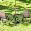 Yaheetech Sonnenschirmständer mit Rollen 21 kg, rollbarer Produktbild-Vorschau 2