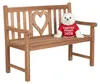 Gartenbank Herz Teak Produktbild-Vorschau 2