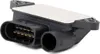 A black and white automotive sensor with gold electrical pins, set against a white background. Podgląd zdjęcia produktu