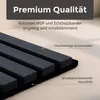 Dalsys 4x Akustikpaneele Holz 120x60cm mit Lamellen Eiche Produktbild-Vorschau 5