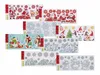8x Bogen Fensterbilder Weihnachten Schneeflocken Sterne Produktbild-Vorschau 1