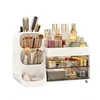 Großer, weißer Make-up-Organizer,Kosmetik-Organizer für Produktbild-Vorschau 1