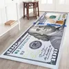 Waschbarer Läuferteppich mit 100-Dollar-Schein-Design, Produktbild-Vorschau 1