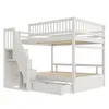 Flieks stapelbed 140x200 cm met kledingkast en lade, Productafbeelding-voorbeeld 8