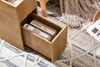 SoBuy Table d'appoint Rangement intégré Bois clair Voir les images du produit 9