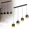 XMTECH Industriële hanglamp, E27, 4 lampen, metalen Productafbeelding-voorbeeld 1