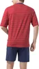 set pigiama uomo hajo - shorty, manica corta, clima-luce, Anteprima dell’immagine prodotto 5