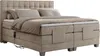 A bed with a headboard and mattress, shown from a side-diagonal angle. Produktbild-Vorschau