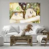 Bild auf Leinwand - Leinwandbild - Frau modern - 120x80cm - Produktbild-Vorschau 6