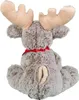 The back view of a plush moose toy sitting down. Produktbild-Vorschau