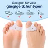 COOL-i® Zehenkorrektor Set – 1 Paar Gel-Zehentrenner bei Produktbild-Vorschau 4