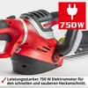 HECHT 611 Heckenschere Elektro | 61 cm Schnittlänge | 750W Produktbild-Vorschau 4