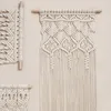 2 Pcs Makramee Wandbehang Boho Deko Chic Gewebte Produktbild-Vorschau 5