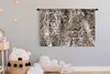 MuchoWow® Wandteppich Wandbehang Tiermuster - Formen - Produktbild-Vorschau 3