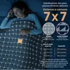 ELONEO Coperta ponderata in pile e sherpa, coperta Anteprima dell’immagine prodotto 4