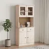 vidaXL Příborník ALTA 77x30x92 cm borovicový masiv Náhled obrázku produktu 3