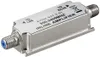 A close-up studio shot of a silver satellite antenna amplifier with connectors on both ends. Produktbild-Vorschau