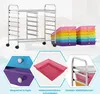 Wózek COSTWAY z 12 szufladami do sztaplowania, wózek z Podgląd zdjęcia produktu 8