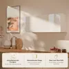 Pensile Cucina Lucido Bianco 90x35x32 cm Push-to-Open con Anteprima dell’immagine prodotto 5
