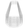 A wireframe 3D model of a gabion raised garden bed. Náhled obrázku produktu