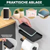 eluno stojící toaletní souprava 4v1, WC štětka, držák na Náhled obrázku produktu 3