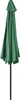 A green half-umbrella on a black pole, shown closed. Anteprima dell’immagine prodotto