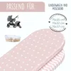 2er Set Spannbettlaken für Baby aus Baumwolle  75x35cm auch Produktbild-Vorschau 2