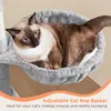 Yaheetech Katzenbaum Katzenkratzbaum 145 cm Stabiler Produktbild-Vorschau 8