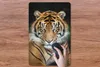 MuchoWow® Mauspad Mousepad Tiger - Schwarz 40x60 cm - Produktbild-Vorschau 3