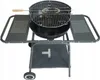 Holzkohle-Gartengrill mit Regalen und Rädern Produktbild-Vorschau 3