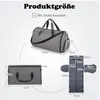 COSTWAY 2v1 príručná taška a taška na odevy, 50L Náhľad obrázku produktu 3