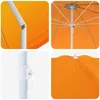 vidaXL záhradný slnečník, 240 cm, 170T polyester, oranžová Náhľad obrázku produktu 4