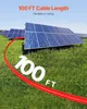 SucceBuy 2x prodloužení solárního kabelu 10AWG 30,48 m s Náhled obrázku produktu 3