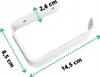 STALFORM Toilettenpapierhalter 14,5 cm - Klopapierhalter Produktbild-Vorschau 2