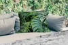 MuchoWow® Outdoor Kissen - Pflanzen - Dschungel - Blätter - Produktbild-Vorschau 2