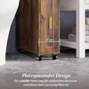 Mobiletto bagno stretto, armadietto bagno, mobiletto con Anteprima dell’immagine prodotto 5