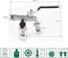 Product image with dimensions and feature icons. Anteprima dell’immagine prodotto