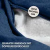 URBANARA Sitzsack 120l blau Basic-Comfort Produktbild-Vorschau 4