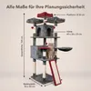 Foxdevil by xonic® Stabiler Kratzbaum für Katzen [165 cm] - Produktbild-Vorschau 3