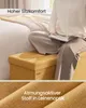 SONGMICS 110 cm Sitzbank mit Stauraum, klappbare Sitztruhe, Produktbild-Vorschau 6