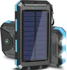 Solar Powerbank 30000mAh mit 2 Outputs, LED Licht, Solar Produktbild-Vorschau 1