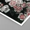 Poster - Poster ohne Rahmen - Rosen Blumen Blätter - 50x70 Produktbild-Vorschau 2