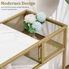 M MCombo Konsolentisch Schmal Marmor Gold, Modern Produktbild-Vorschau 6