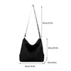 MODFU Damen Cord Tasche Umhängetasche Groß Canvas Produktbild-Vorschau 4