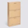 Schmaler hoher Schuhschrank CANE, Wiener Geflecht, 60 x 24 Produktbild-Vorschau 8