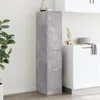 vidaXL Szafka apteczna betonowa szara 30x41x144,5 cm Podgląd zdjęcia produktu 3