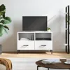 [Home] TV-Schrank Weiß 80x36x50 cm Holzwerkstoff , Neue Produktbild-Vorschau 1