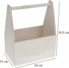 Holztragebox für Flaschen in Weiß Produktbild-Vorschau 2