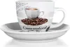 Tasse und Untertasse, Keramik, für Kaffee, Espresso Produktbild-Vorschau 1
