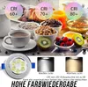 JOIEYOU LED Einbaustrahler 230V Flach 3W 20Stück LED Spot Produktbild-Vorschau 4